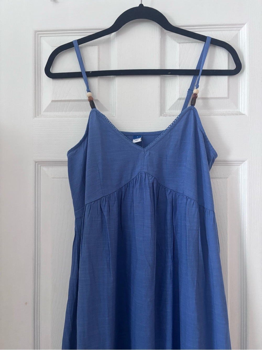 Old Navy Light Blue Tiered V-Neck Sundress - Picture 3 of 6